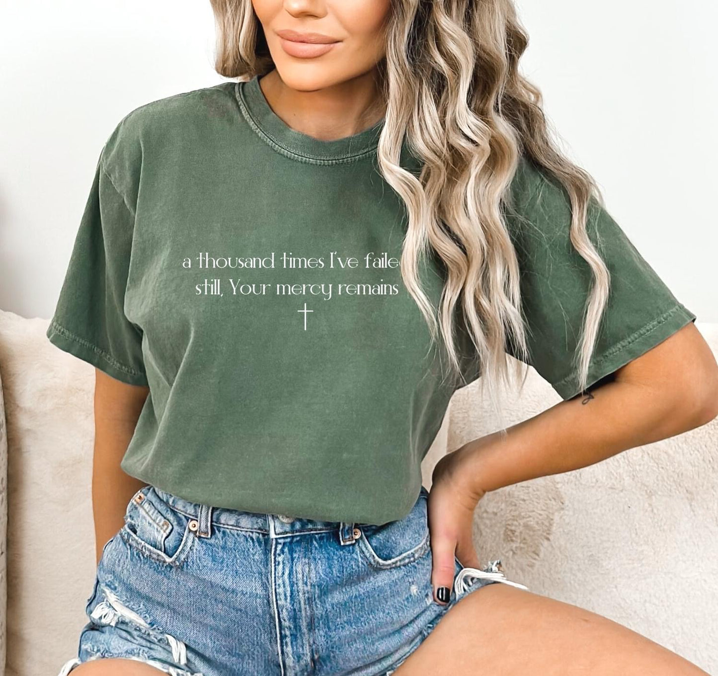 Your Mercy Remains DTF Transfer