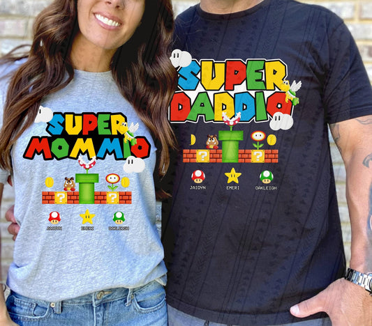 Super Mommio/Daddio Custom DTF Transfer