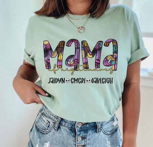 Mama of Nightmares DTF Transfer CUSTOM