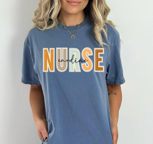 Cardiac Nurse DTF Transfer