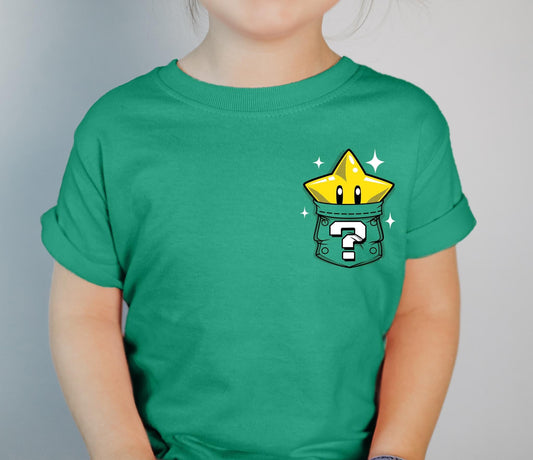 Super Mario Pocket DTF Transfer