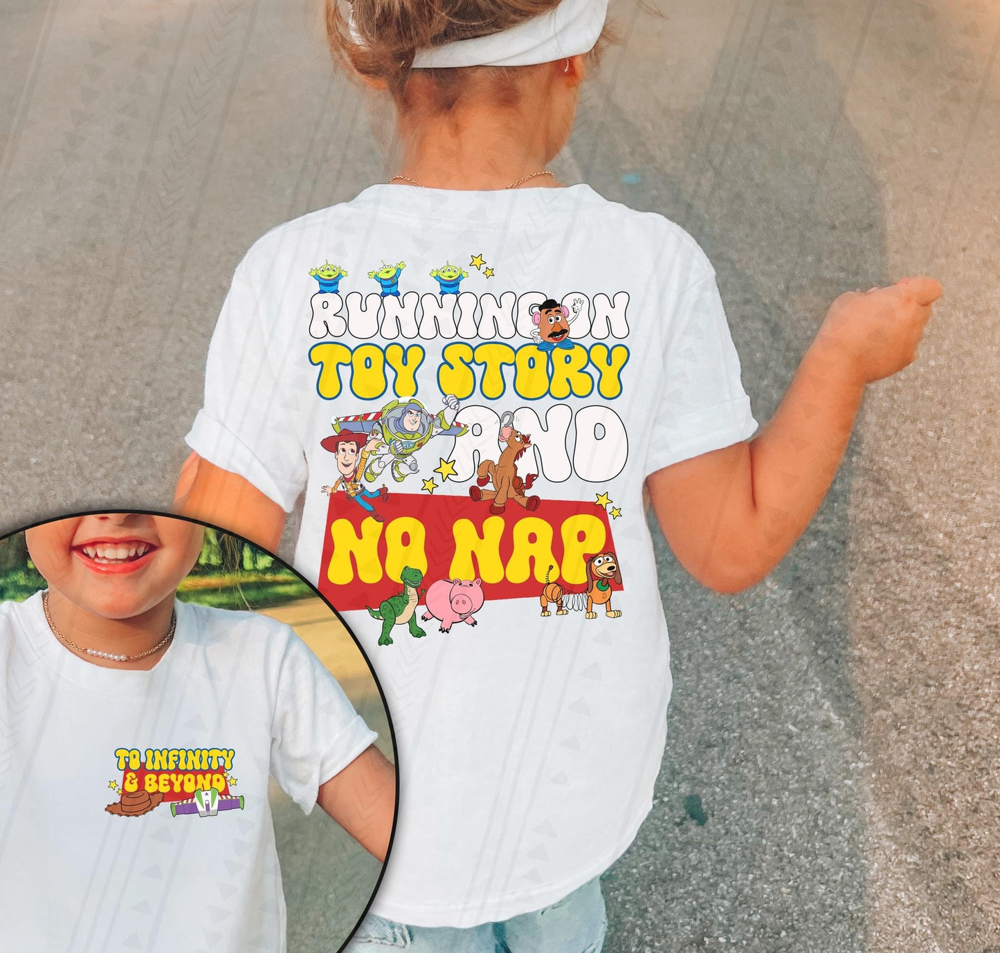 Toy Story & No Nap DTF Transfer