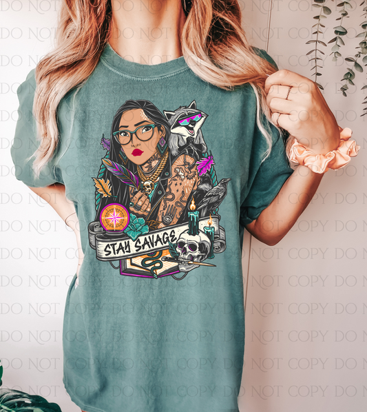 Stay Savage DTF Transfer