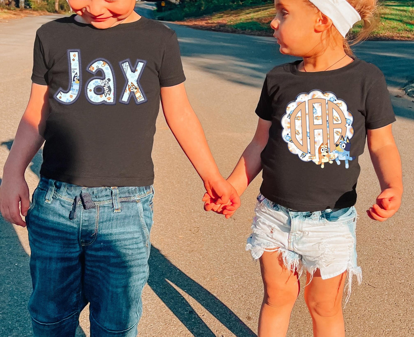 Bluey Name/Monogram DTF Transfer