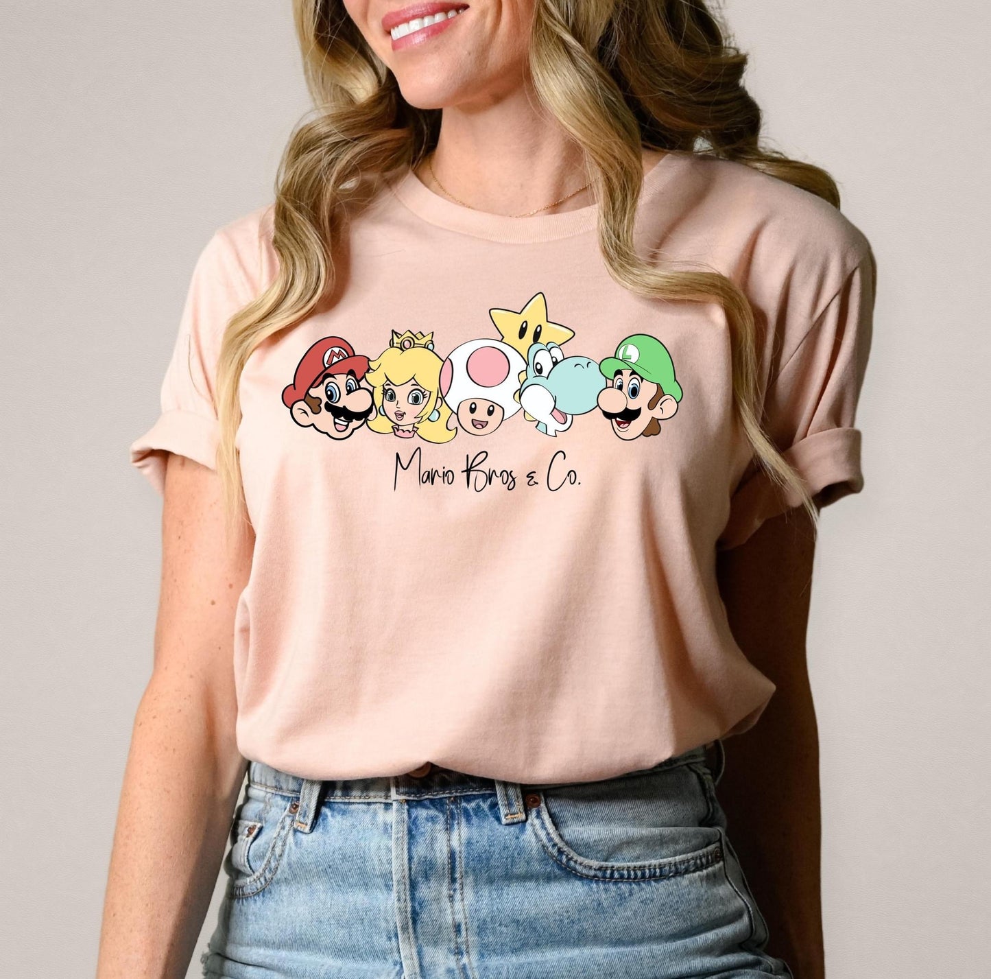 Mario Bros & Co DTF Transfer