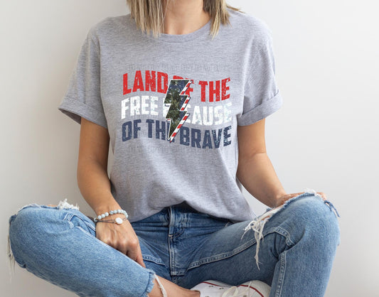 Because of the Brave Bolt DTF Transfer