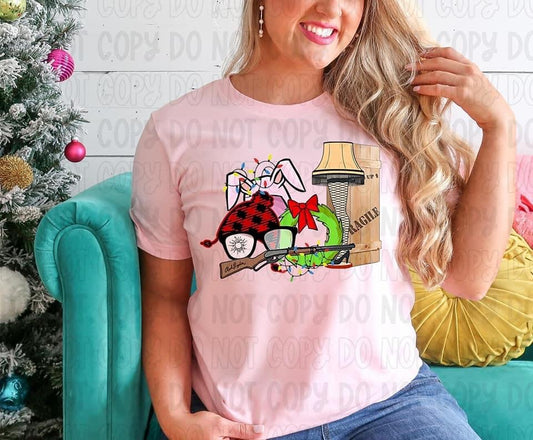 Christmas Story Collage DTF Transfer