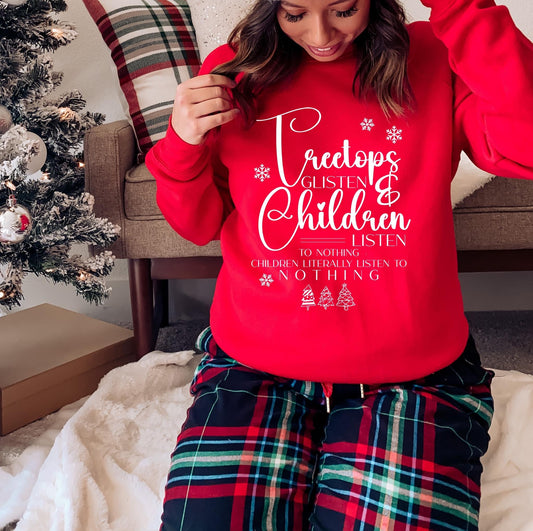 Children Listen to Nothing DTF Transfer