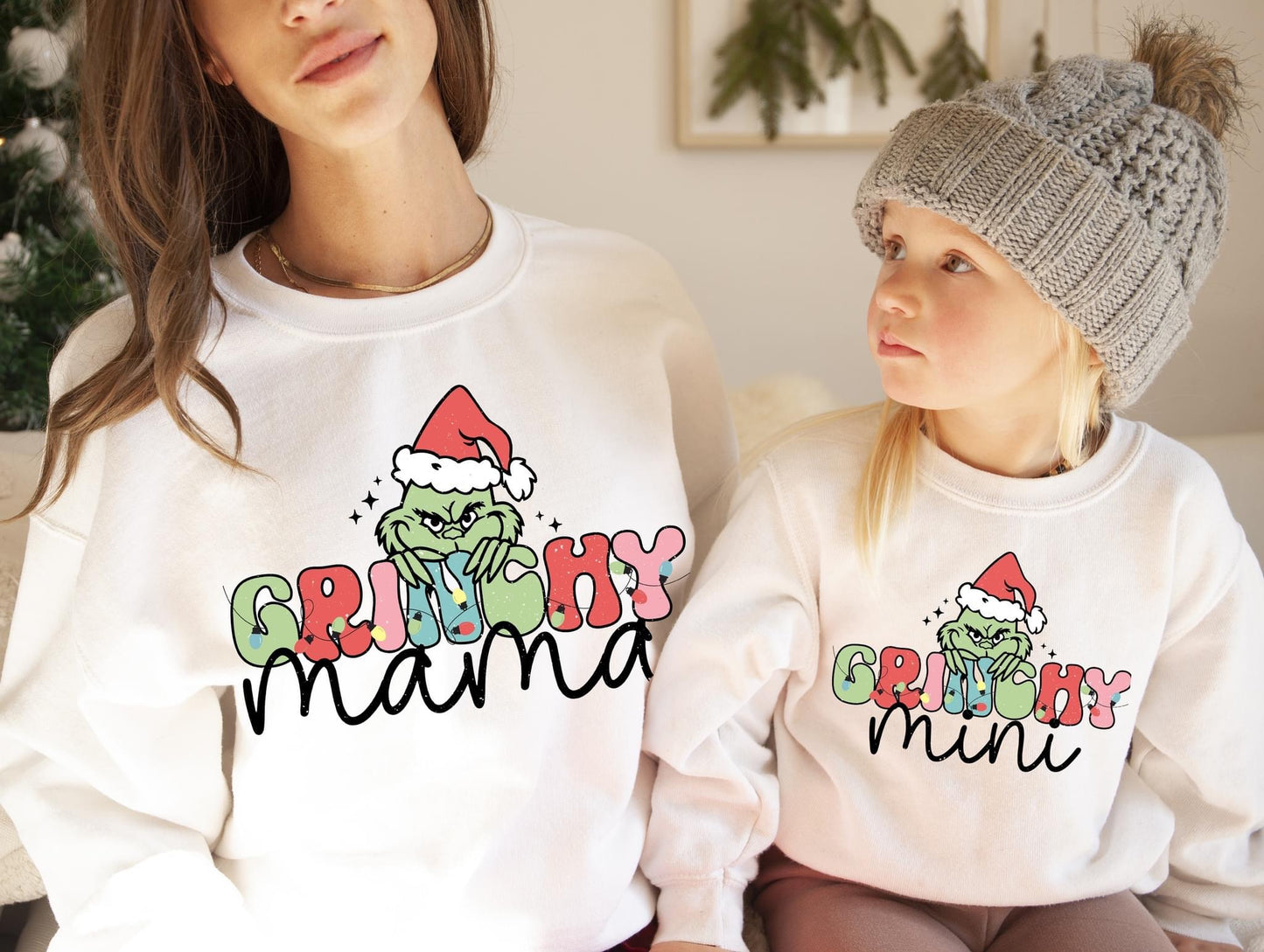 Grinchy Mama/Mini DTF Transfer