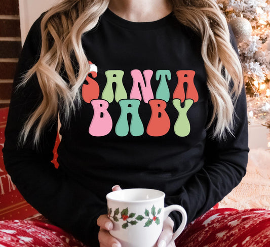 Santa Baby DTF Transfer