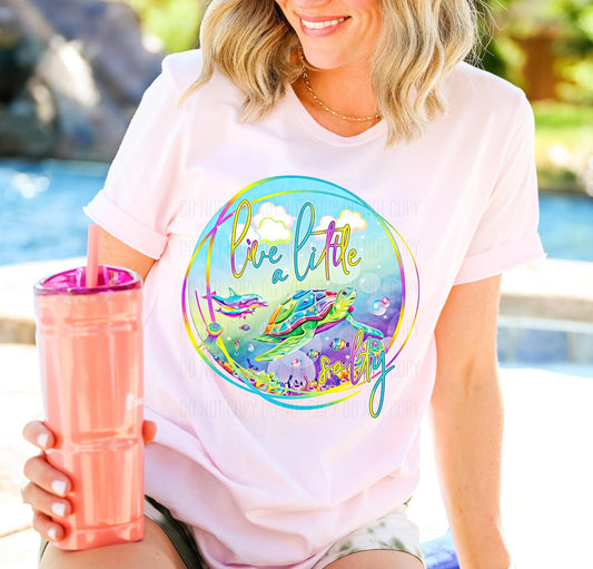 Live Salty LF DTF Transfer