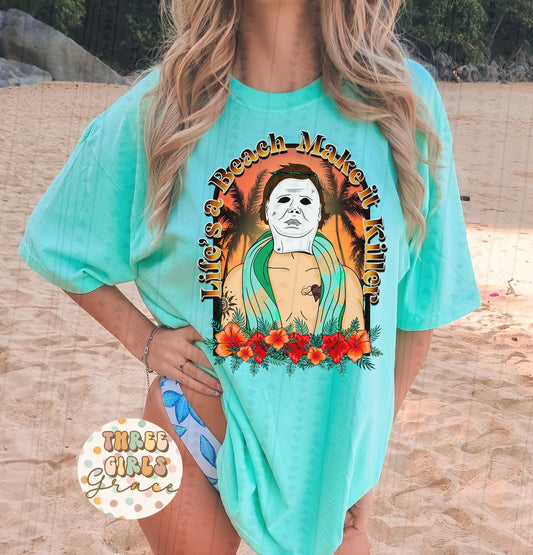 Life’s a Beach DTF Transfer