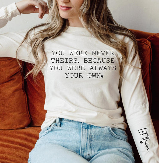 Let Them DTF Transfer