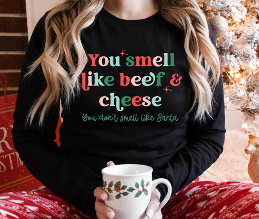 Beef and Cheese DTF Transfer