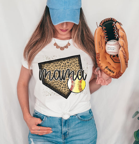 Baseball & Softball Mama DTF Transfer