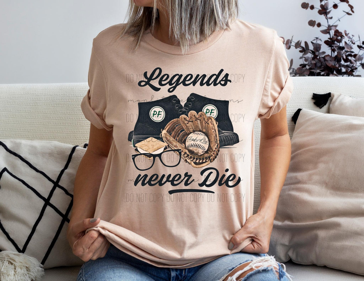 Legends Never Die Sandlot DTF Transfer