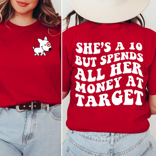 She's A 10 - Target DTF Transfer