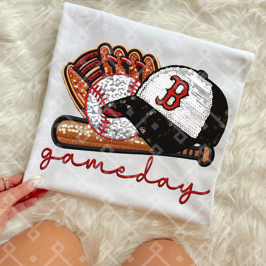 Red Sox Game Day DTF Transfer