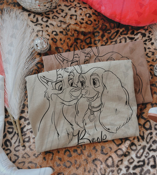 Boop Lady/Tramp DTF Transfer