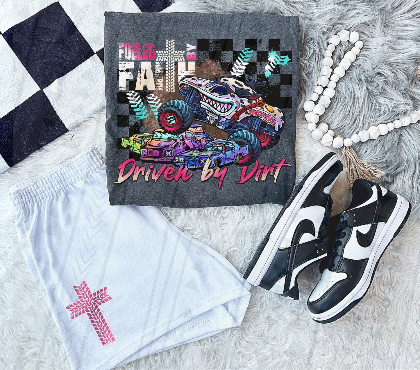 Fueled by Faith MJ DTF Transfer