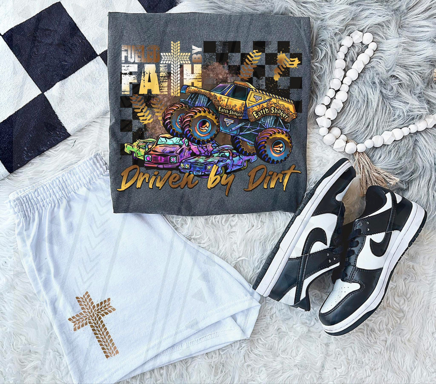 Fueled by Faith MJ DTF Transfer