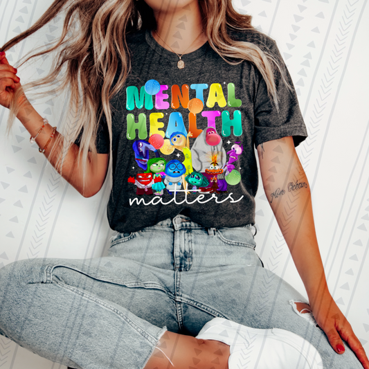 Mental Health Matters DTF Transfer