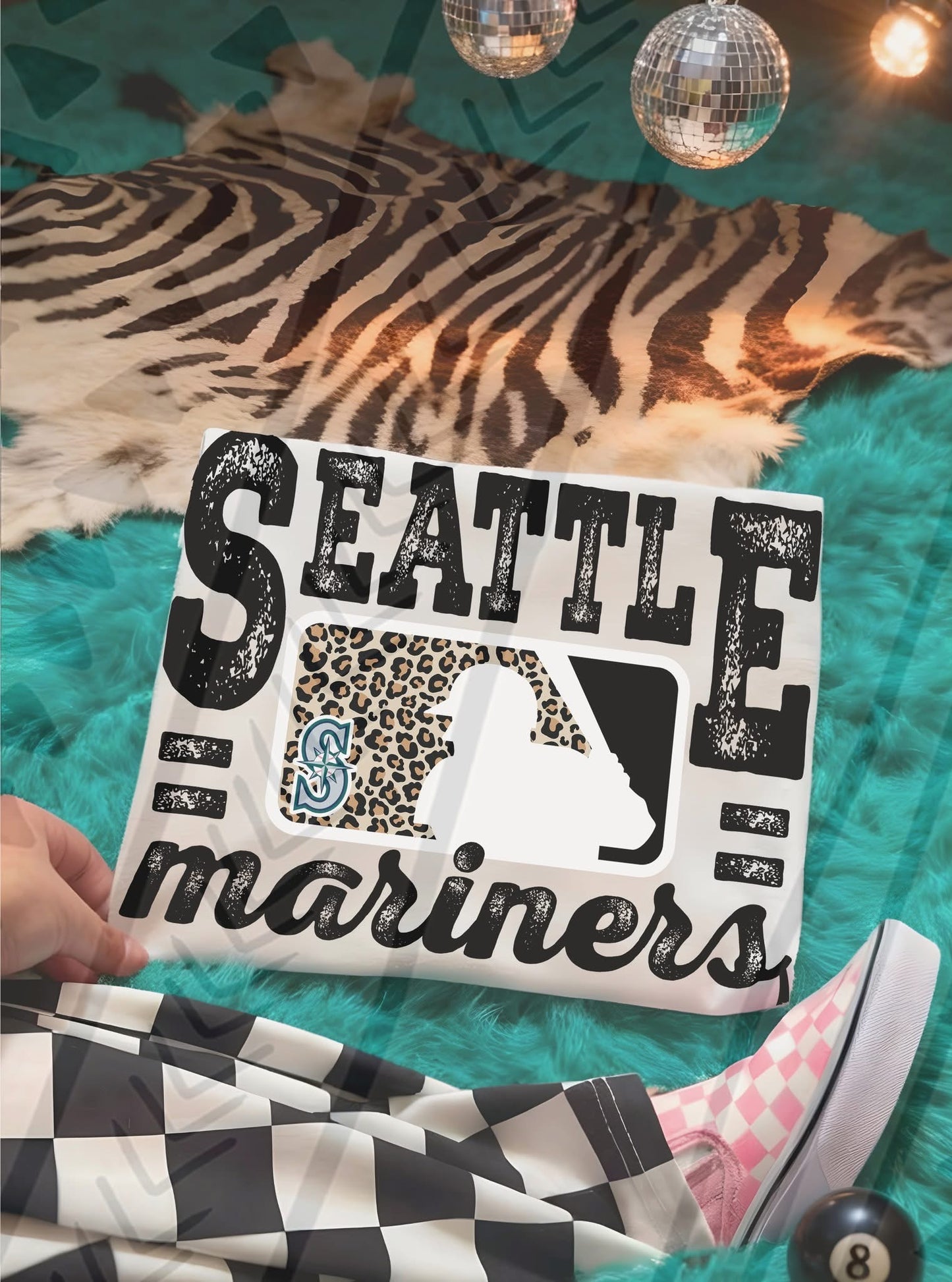 MLB Leopard Baseball (30 Teams) DTF Transfer