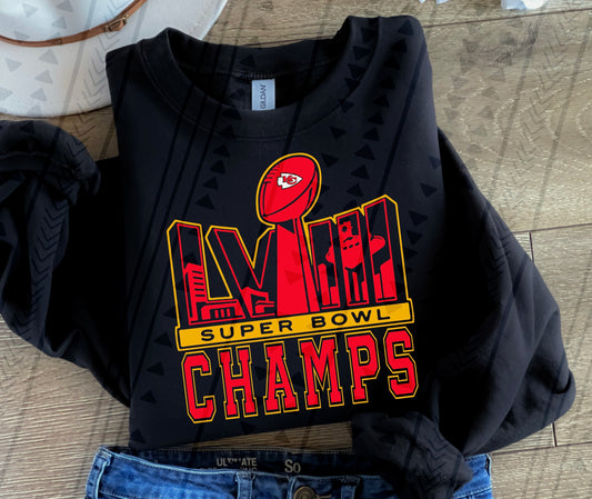 Chiefs LVIII Champs DTF Transfer