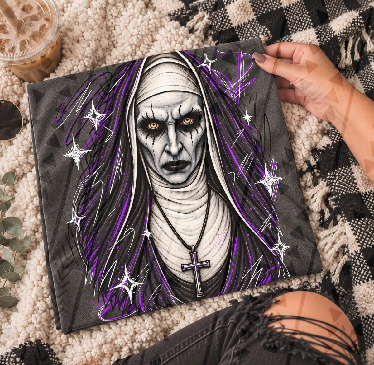 Horror Sketch (Multiple Options) DTF Transfer