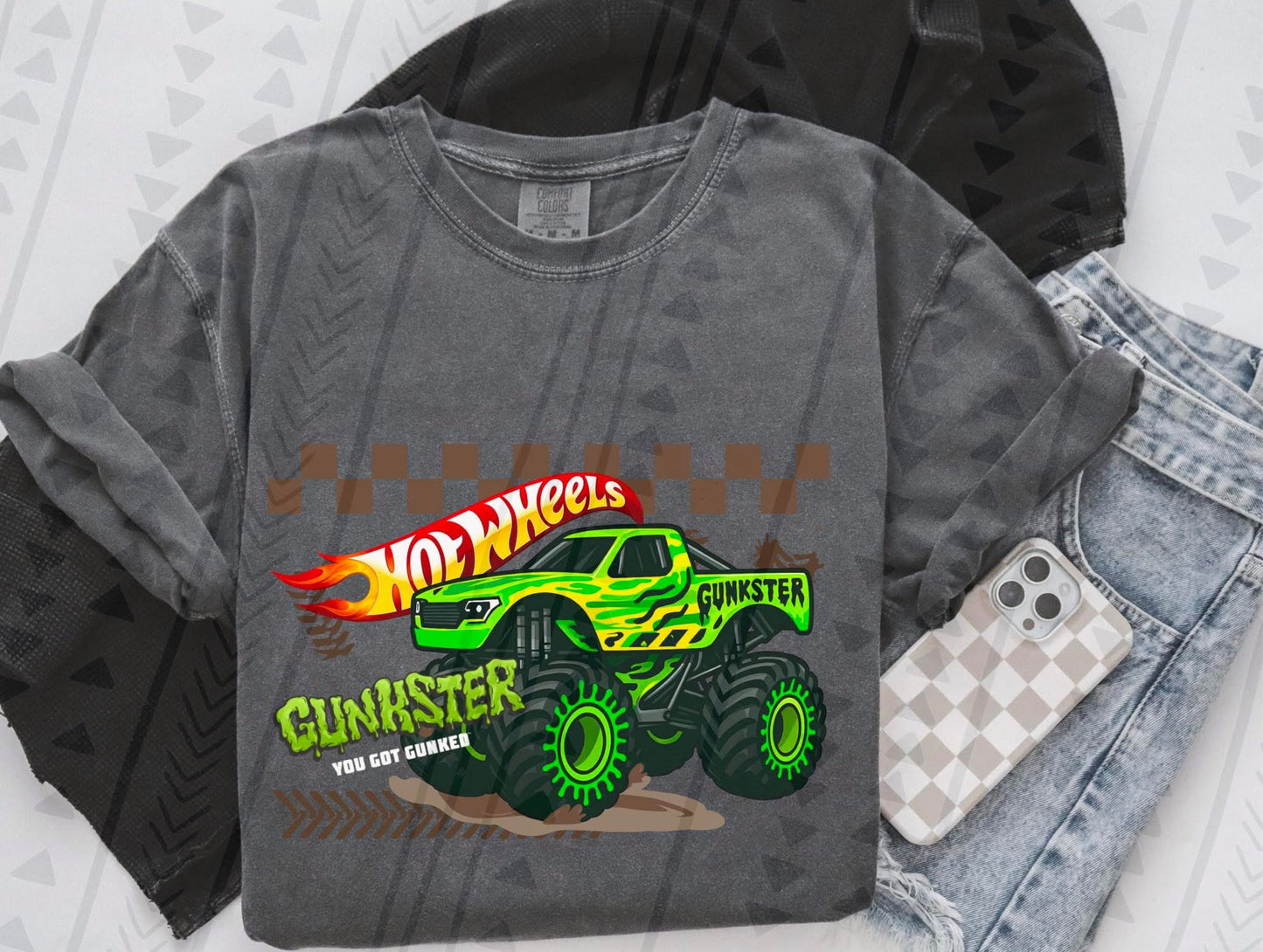 HW Monster Trucks (Multiple Options) DTF Transfer
