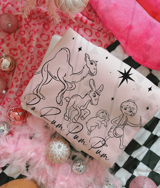 Little Drummer Boy DTF Transfer