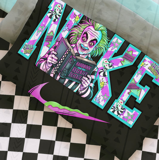 Beetlejuice Swoosh DTF Transfer