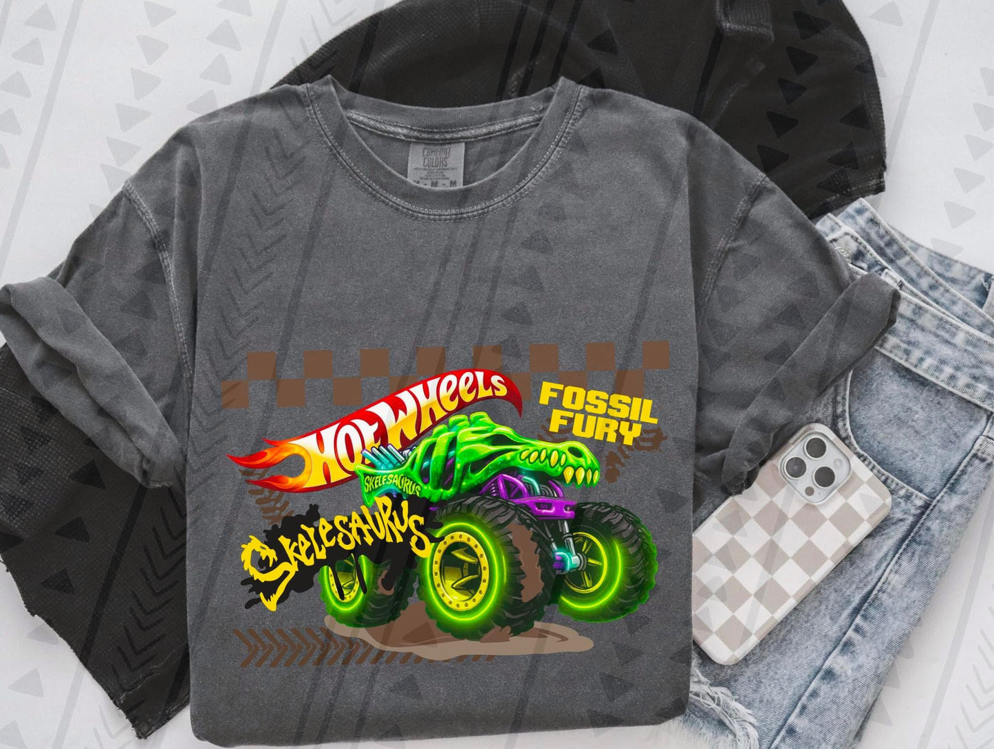 HW Monster Trucks (Multiple Options) DTF Transfer