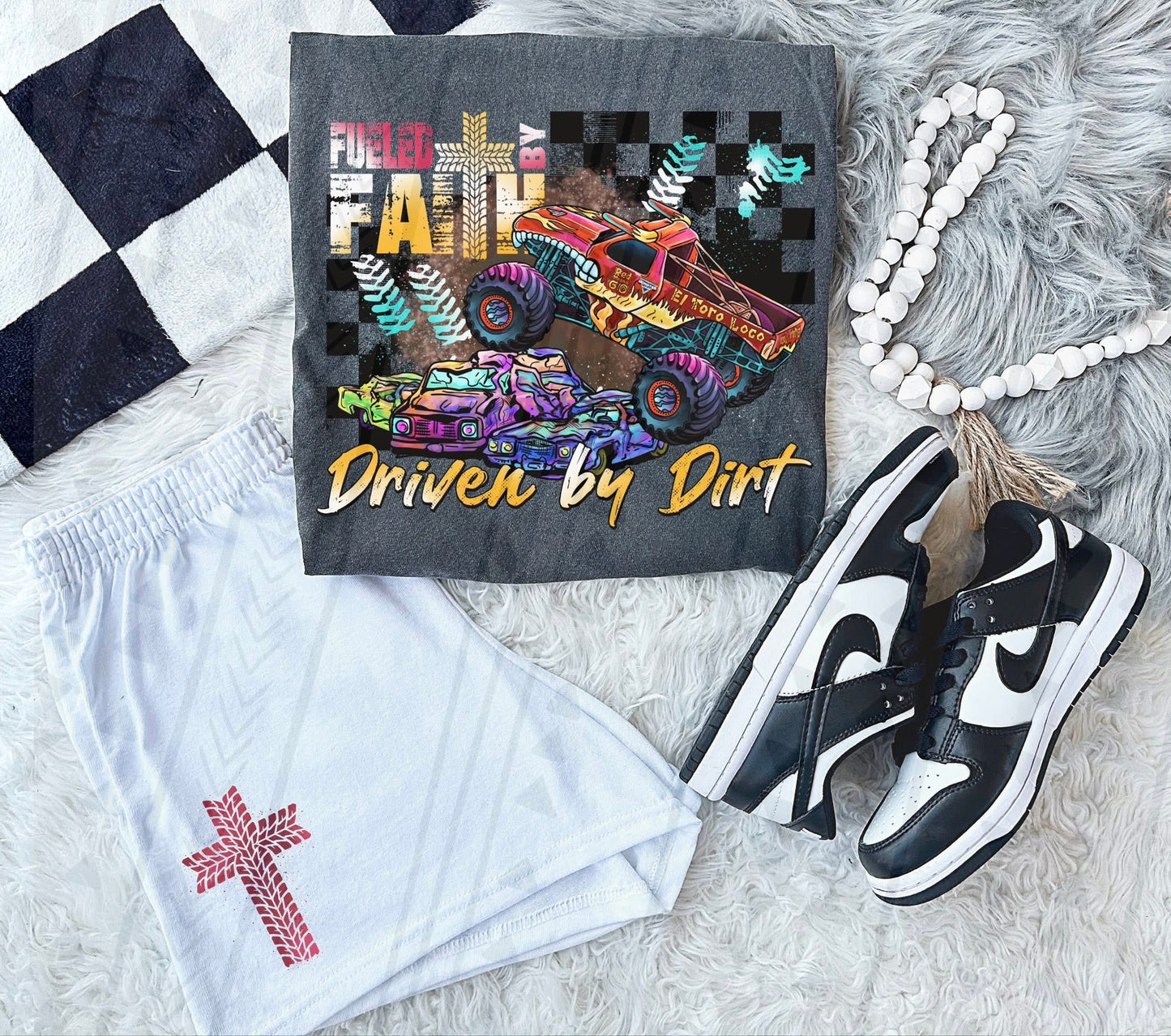 Fueled by Faith MJ DTF Transfer