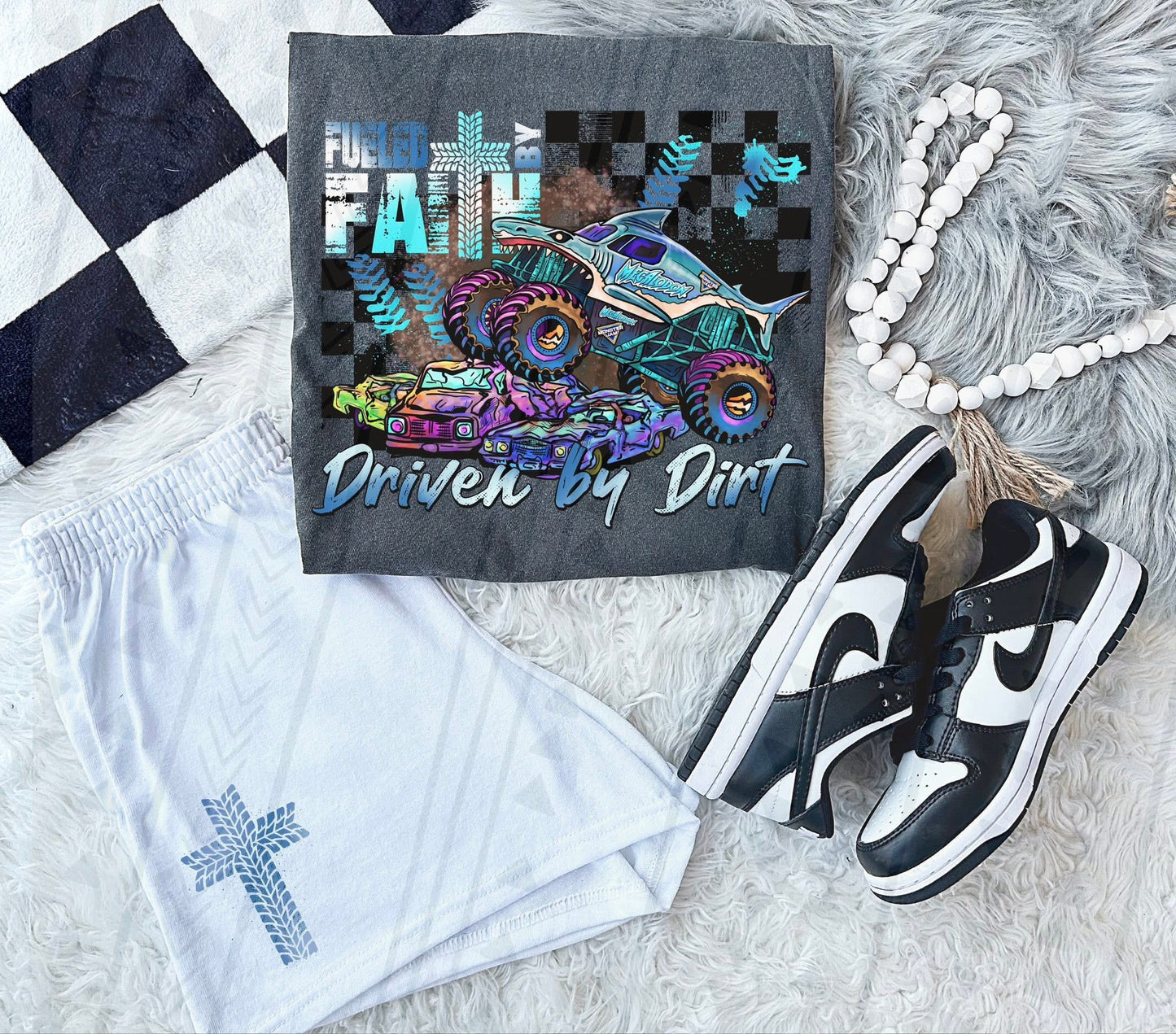 Fueled by Faith MJ DTF Transfer