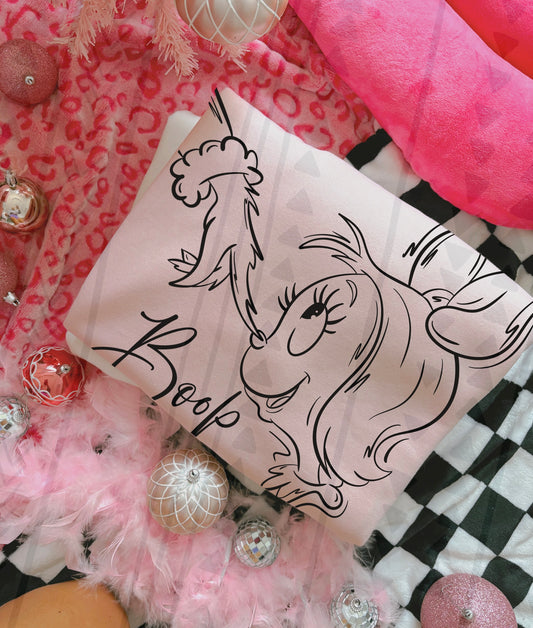 Boop Cindy Lou DTF Transfer