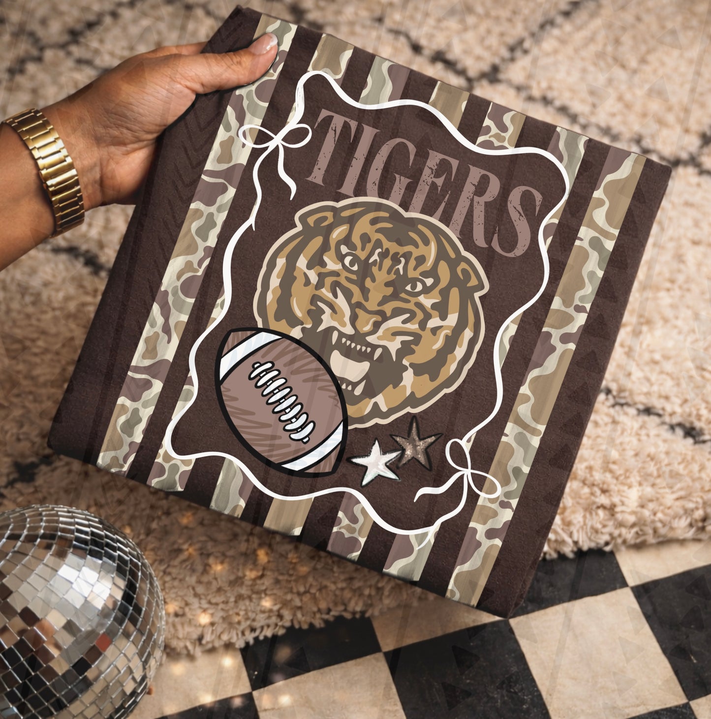 Camo LSU DTF Transfer