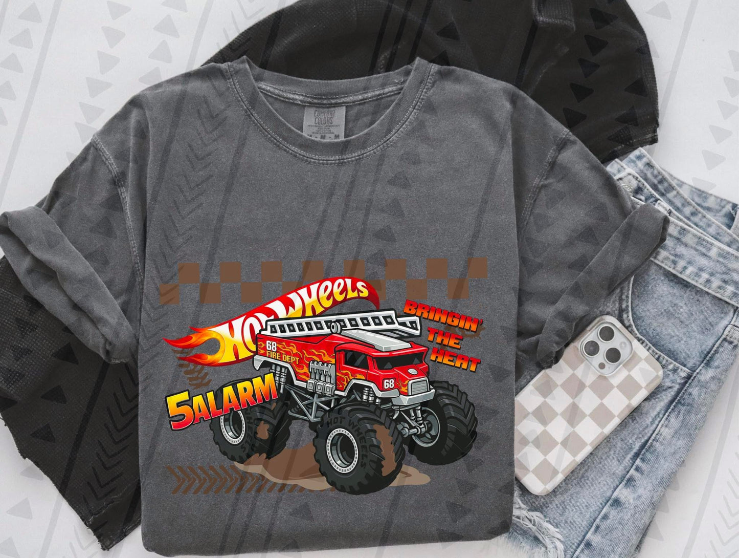 HW Monster Trucks (Multiple Options) DTF Transfer