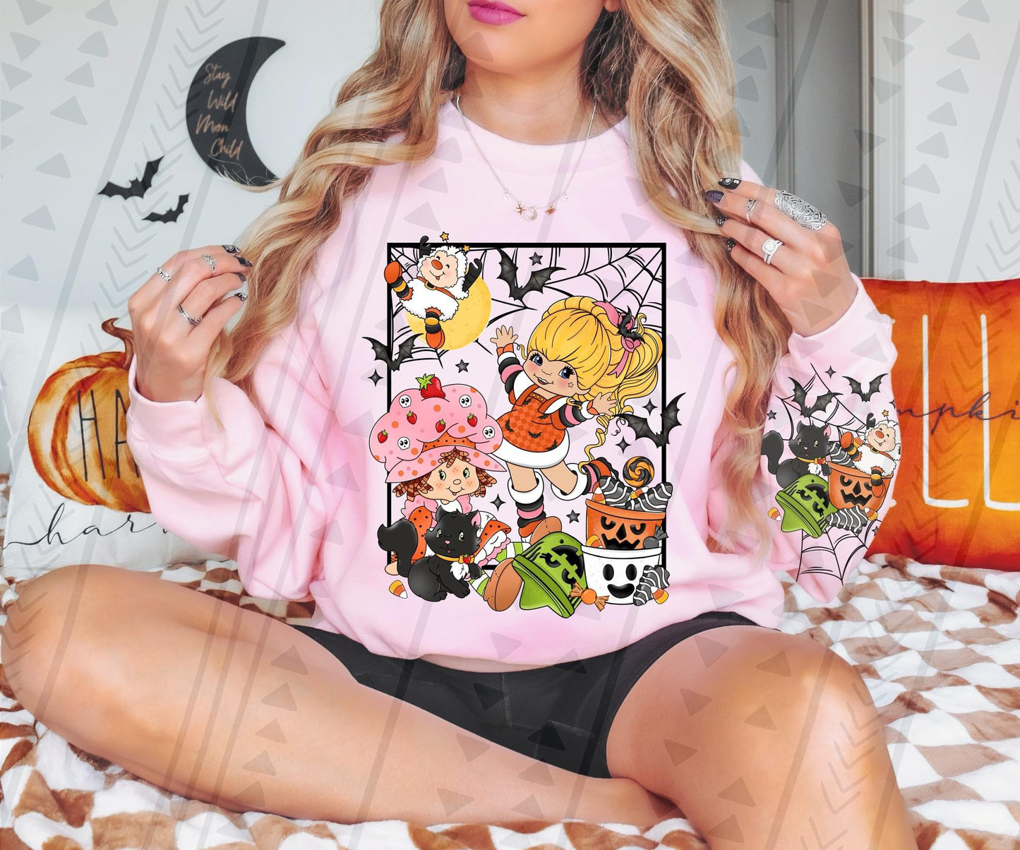 Shortcake/Brite Halloween (With Sleeve) DTF Transfer