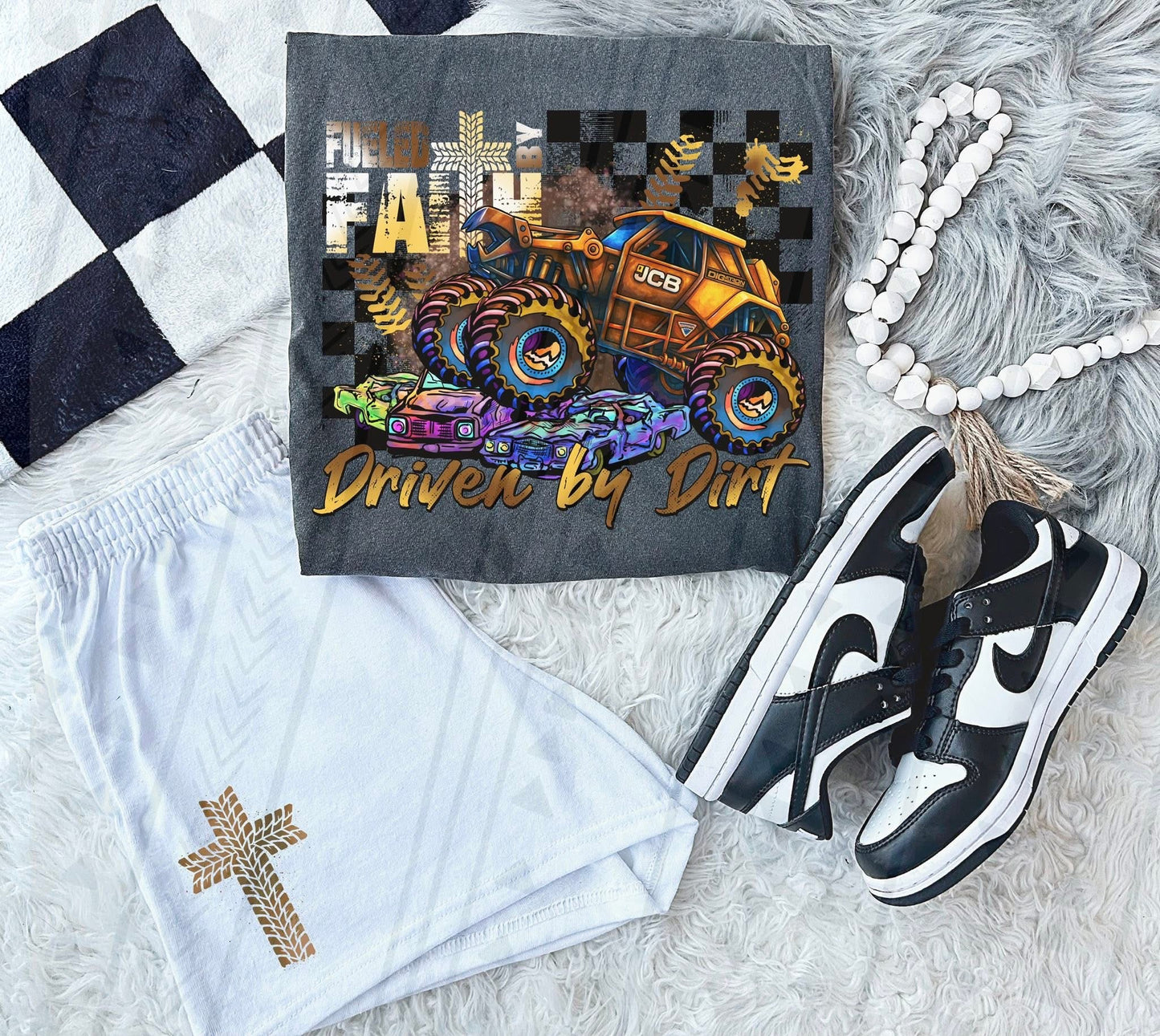 Fueled by Faith MJ DTF Transfer