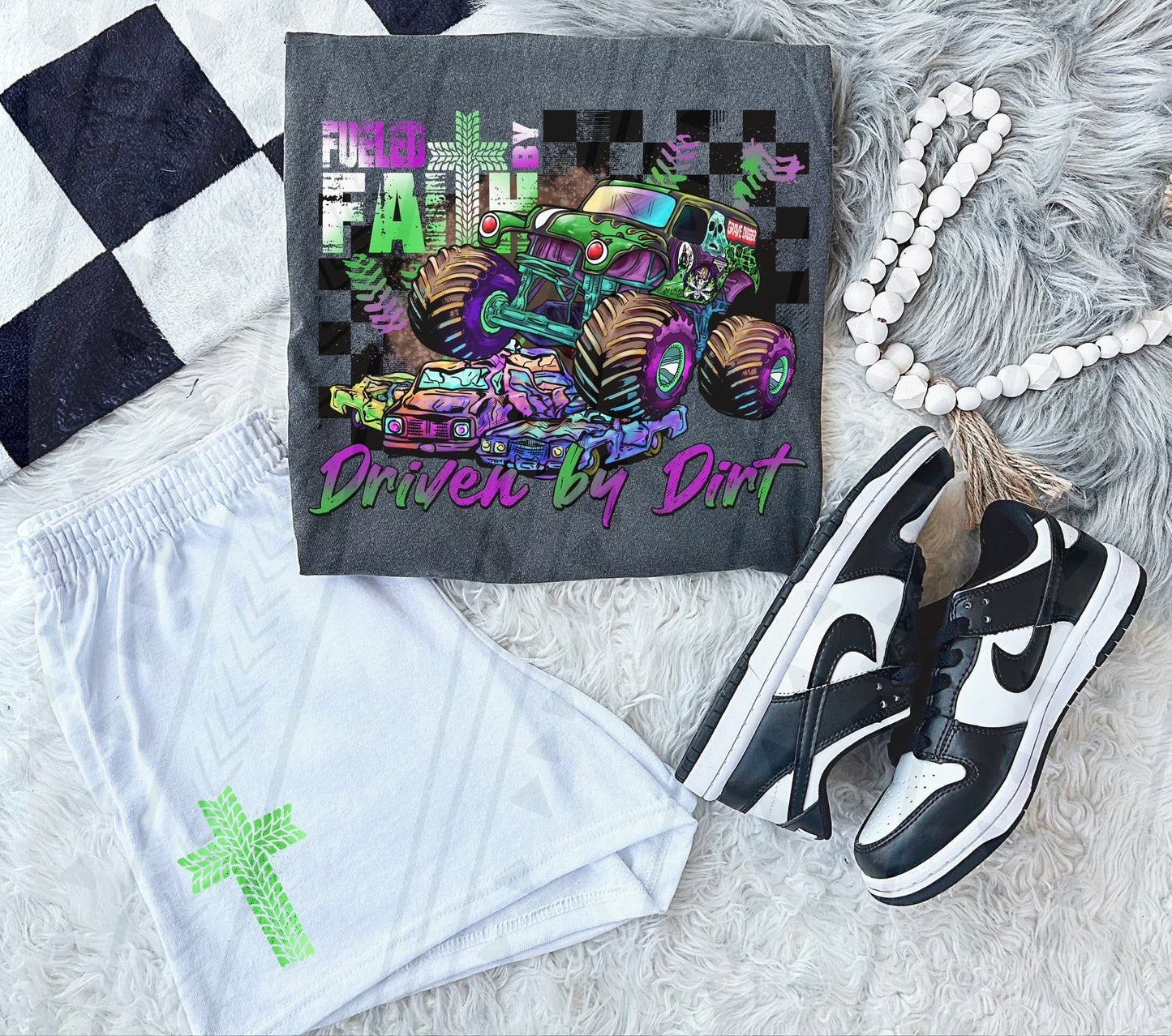 Fueled by Faith MJ DTF Transfer