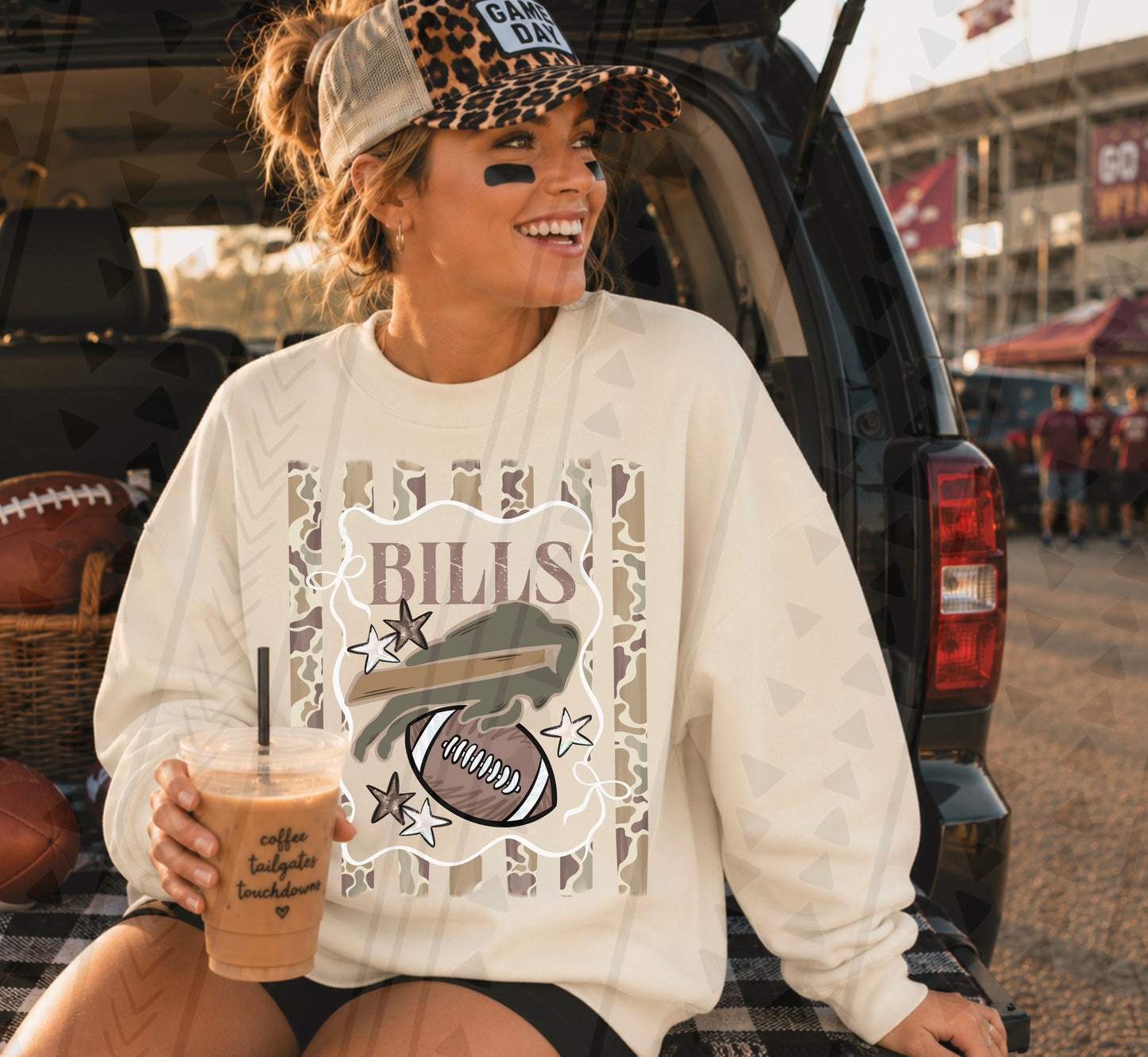 Camo NFL DTF Transfer