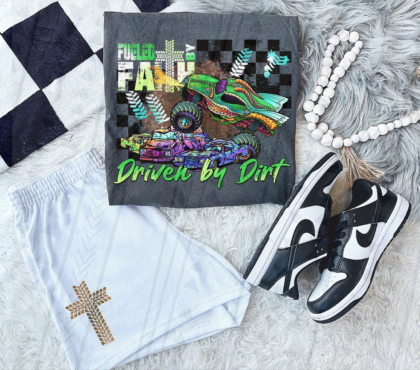 Fueled by Faith MJ DTF Transfer