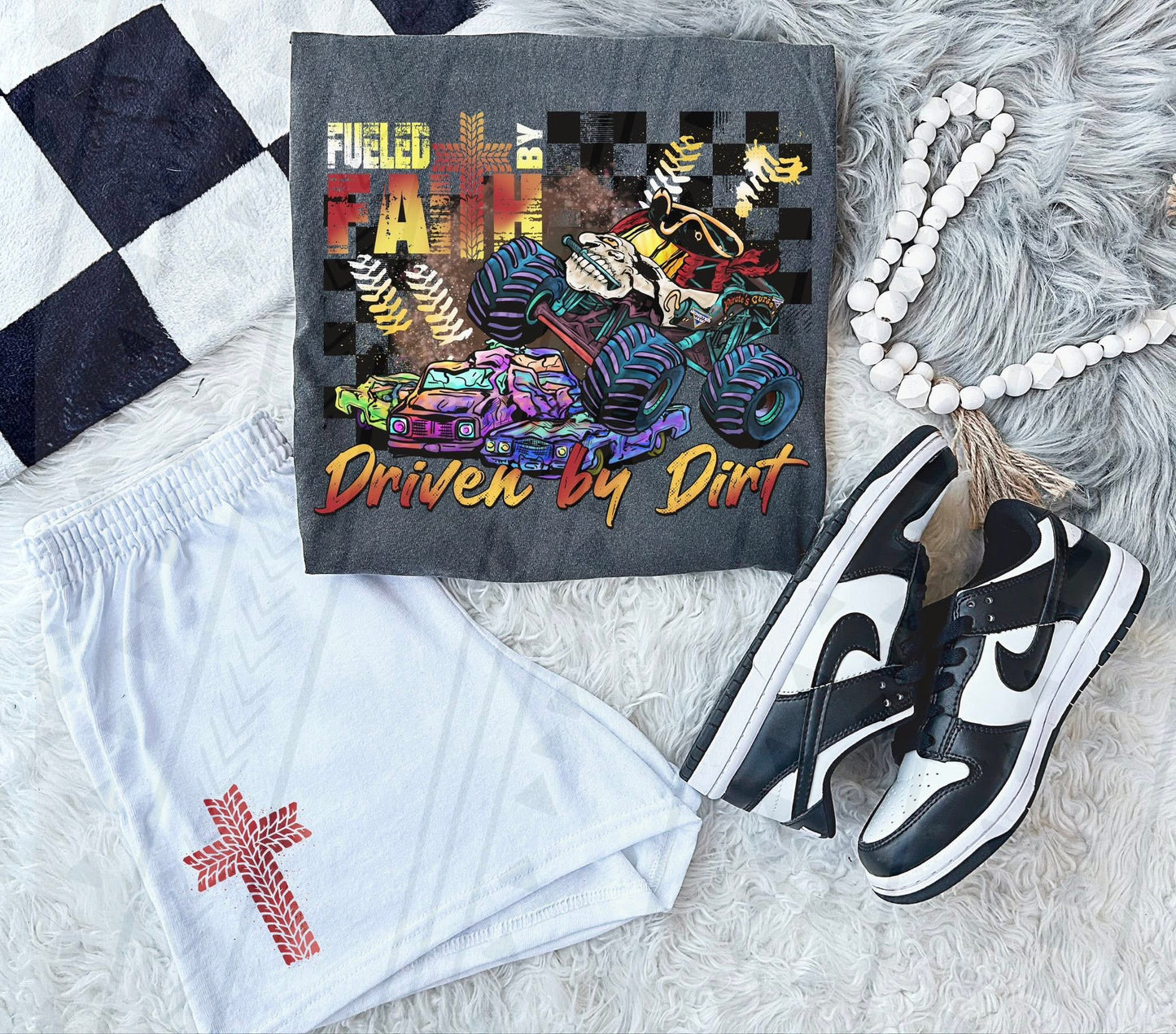 Fueled by Faith MJ DTF Transfer