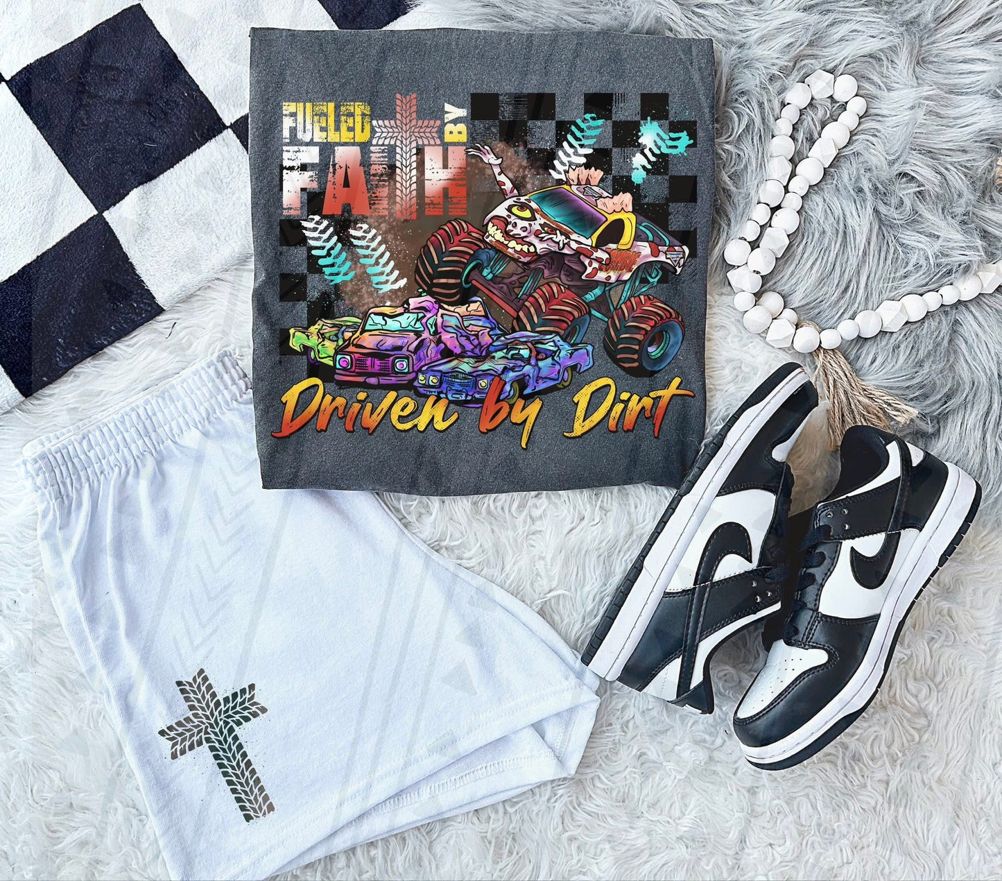 Fueled by Faith MJ DTF Transfer