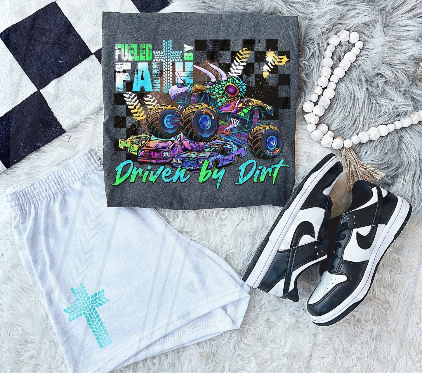 Fueled by Faith MJ DTF Transfer