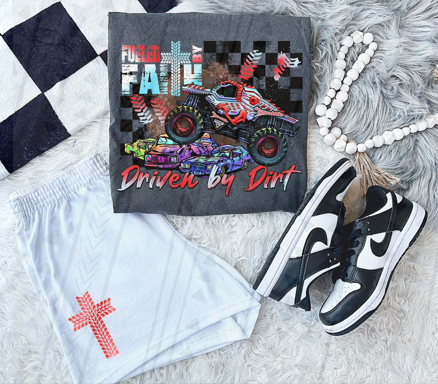 Fueled by Faith MJ DTF Transfer