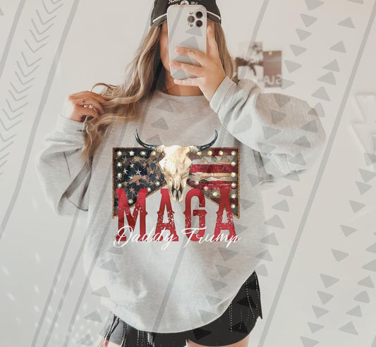 Wrangler MAGA DTF Transfer