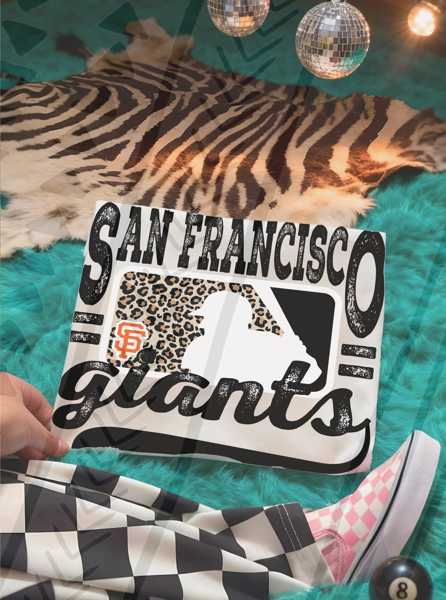 MLB Leopard Baseball (30 Teams) DTF Transfer
