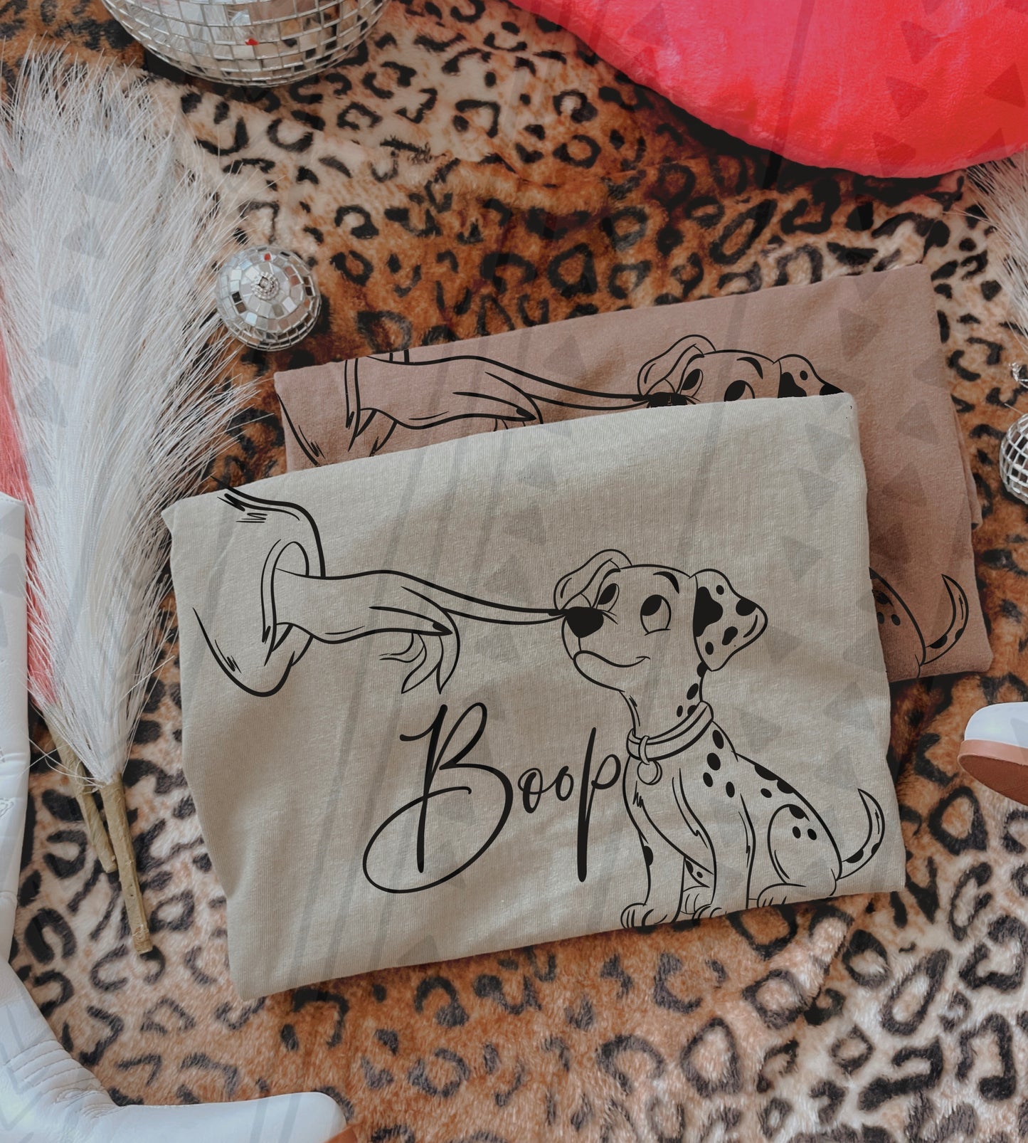 Boop Dalmatian DTF Transfer